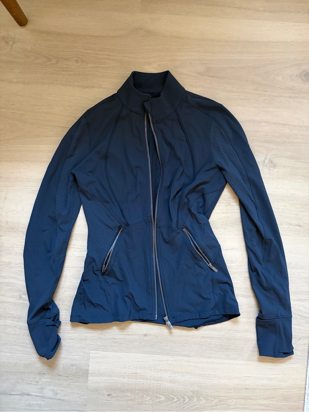 lululemon Navy Define Wing Mesh Jacket XS